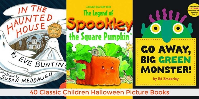 40 Classic Children Halloween Picture Books