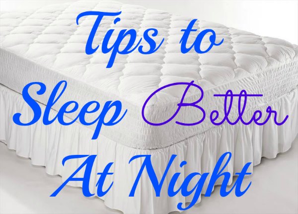 sleep better at night