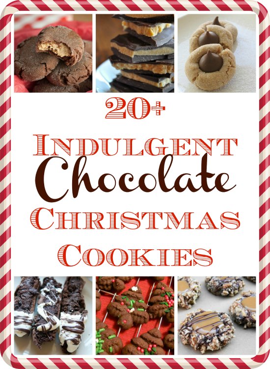 20+ Indulgent Chocolate Christmas Cookies: Ultimate Holiday Cookie Round-Up