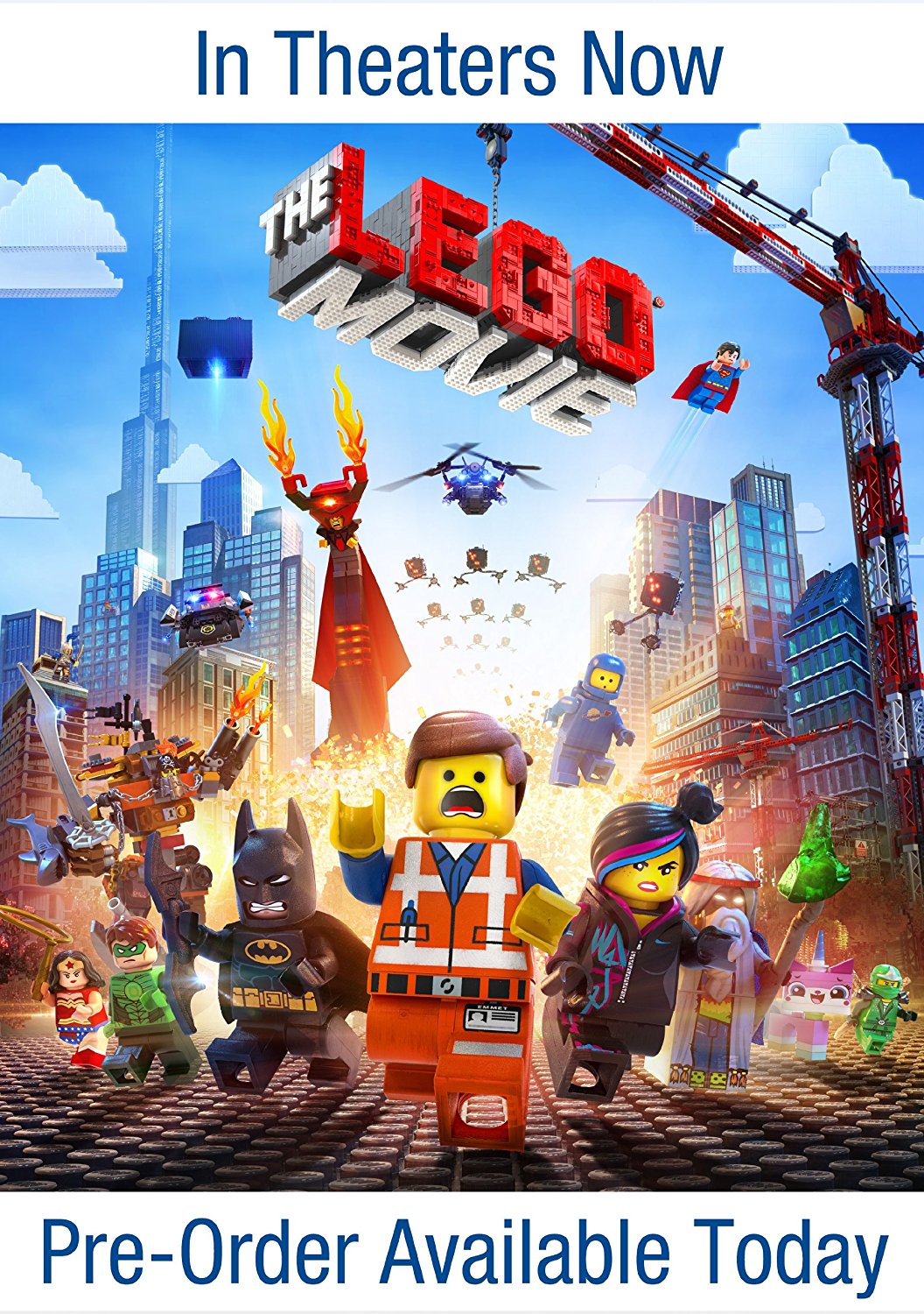 The LEGO Movie (3D Blu-ray + Blu-ray + DVD + UltraViolet Combo Pack)