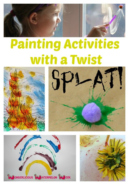 Painting Activities for Kids with a Twist