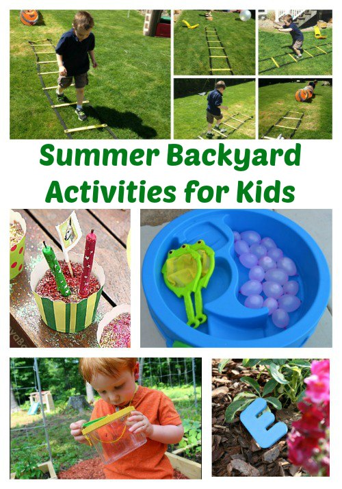 Summer Backyard Activities for Kids