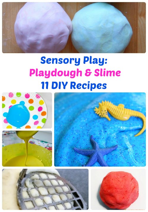 11 DIY Slime and Playdough Recipes for Sensory Play