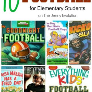 10 Books About Football for Elementary Students | The Jenny Evolution