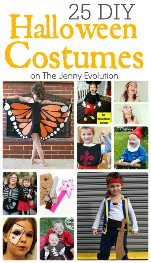 DIY Halloween Costumes for Kids - You can easily make these at home! | The Jenny Evolution