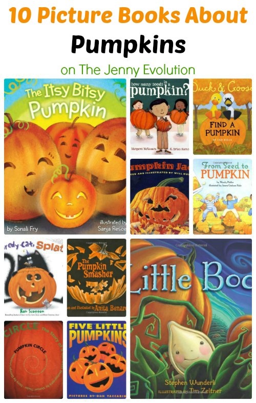 Welcome Fall! 10 Picture Books About Pumpkins