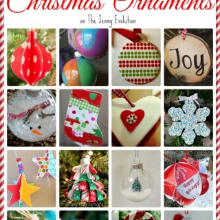 20 Delightful DIY Homemade Christmas Ornaments | The Jenny Evolution