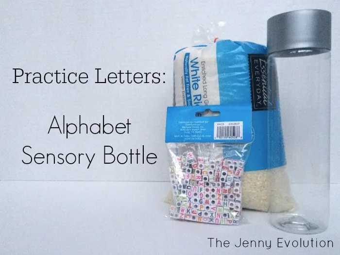 Image for DIY Learning Alphabet Sensory Bottles