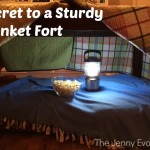 Secret to a Sturdy Blanket Fort | The Jenny Evolution