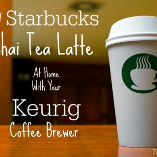 DIY Starbucks Tazo Chai Tea Latte with Your Keurig