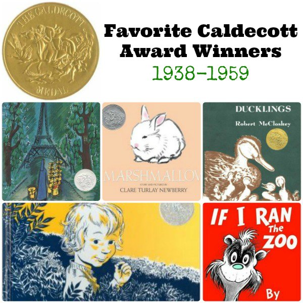Favorite Caldecott Books 1938-1959