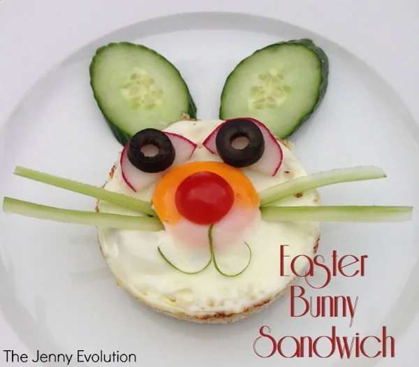Easter Bunny Sandwiches: Fun Food for Kids!