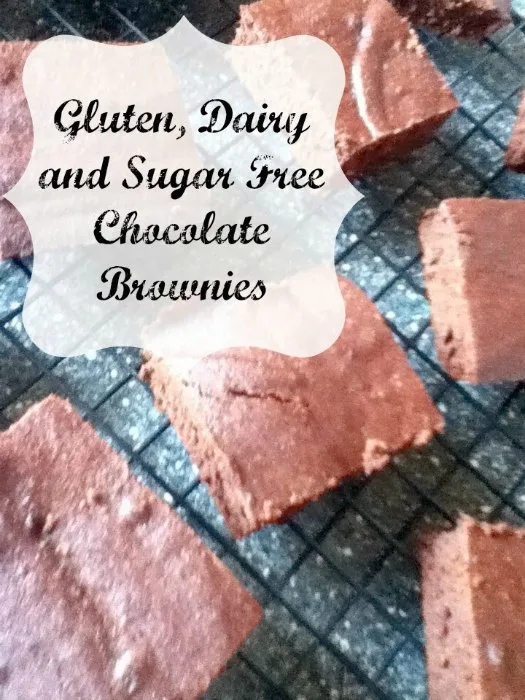 Image for Gluten, Dairy and Sugar Free Chocolate Brownies