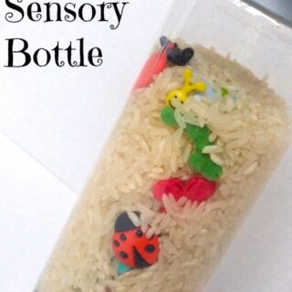 DIY Spring Sensory Bottles | The Jenny Evolution