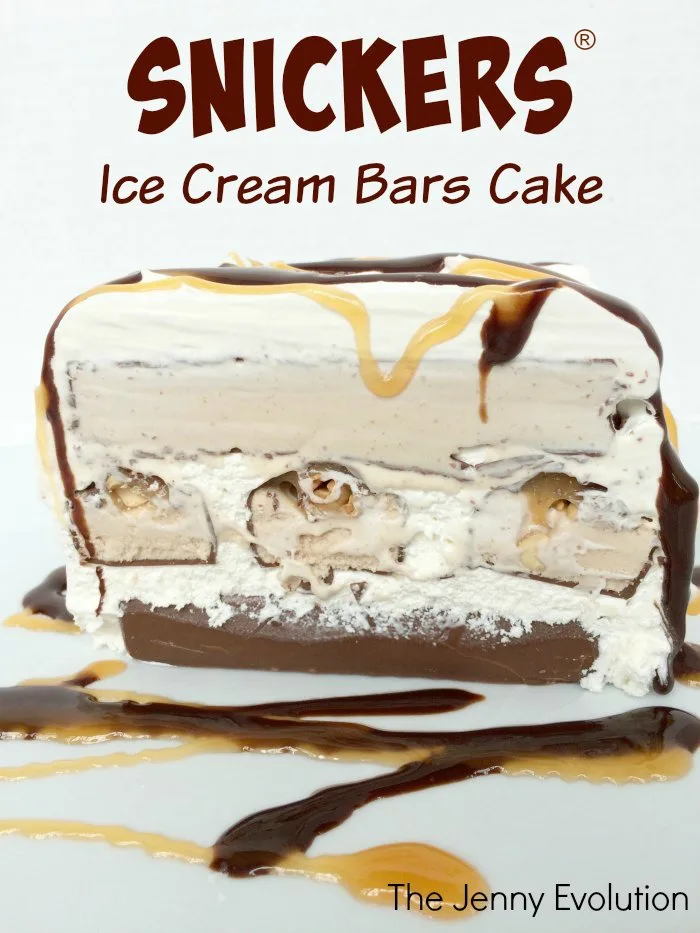 Image for SNICKERS Cake! SNICKERS Ice Cream Bars Cake Recipe