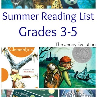 Summer Reading Book List for Elementary Grade 3, Grade 4 and Grade 5 | The Jenny Evolution