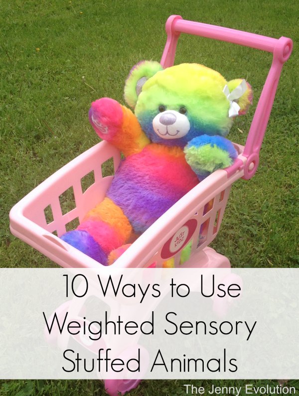 10 Ways to Use Weighted Sensory Stuffed Animals | Mommy Evolution
