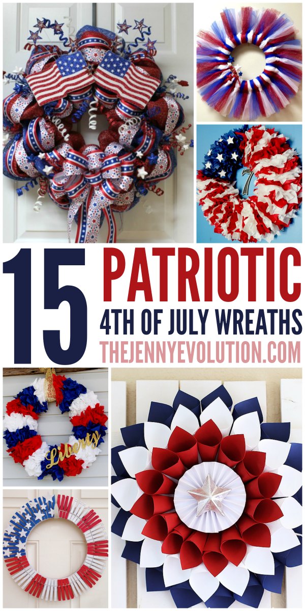 4th of July Patriotic Wreaths
