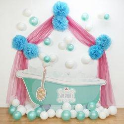 D.I.Y. Little Spa Party Room Decor - Transform your home into a relaxing oasis with this delightful D.I.Y. Little Spa Party project.