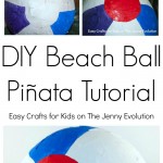 DIY Beach Ball Pinata Tutorial