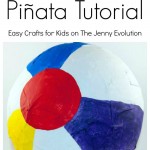 DIY Beach Ball Pinata Tutorial - Perfect idea for summer parties!