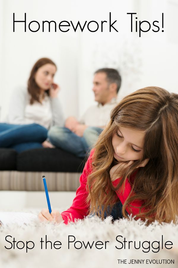 4 Tips to Stop Homework Power Struggles | Mommy Evolution