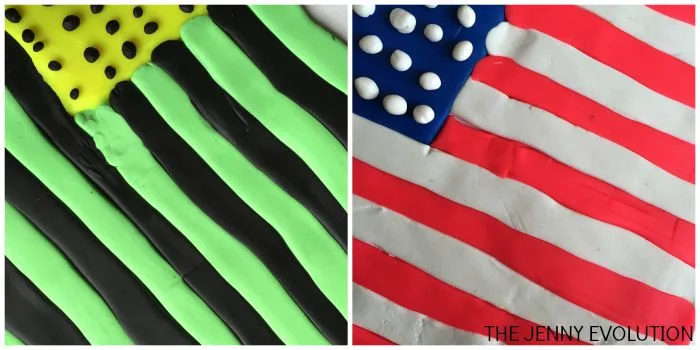 American Flag Optical Illusion Science Experiment