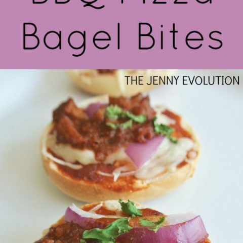 BBQ Pizza Bagel Bites Snack Recipe | The Jenny Evolution