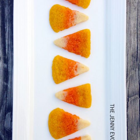 Candy Corn Sugar Cookies Recipe | The Jenny Evolution