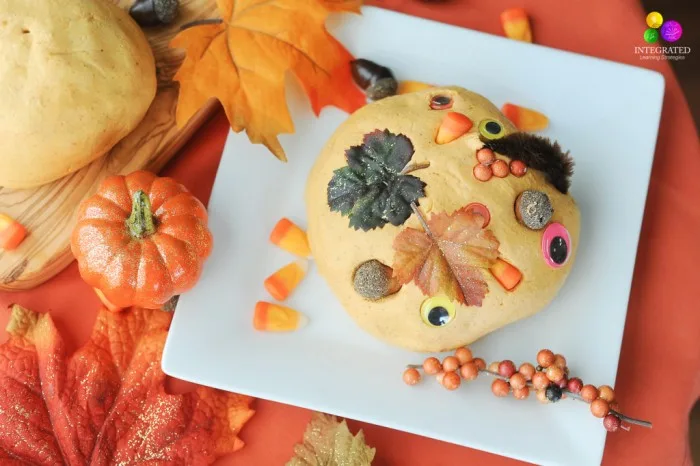 Easy Where’s Waldo Pumpkin Play Dough Sensory Activities