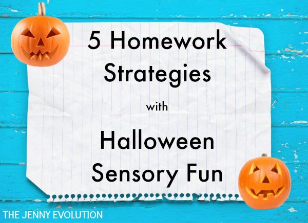 Five Homework Strategies to Add Halloween Sensory Fun