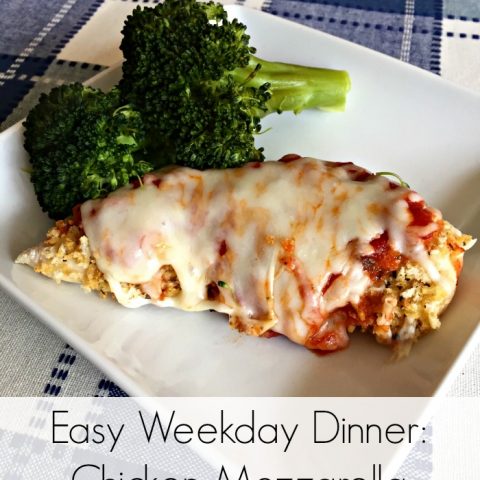 Chicken Mozzarella Easy Weekday Dinner Recipe | The Jenny Evolution