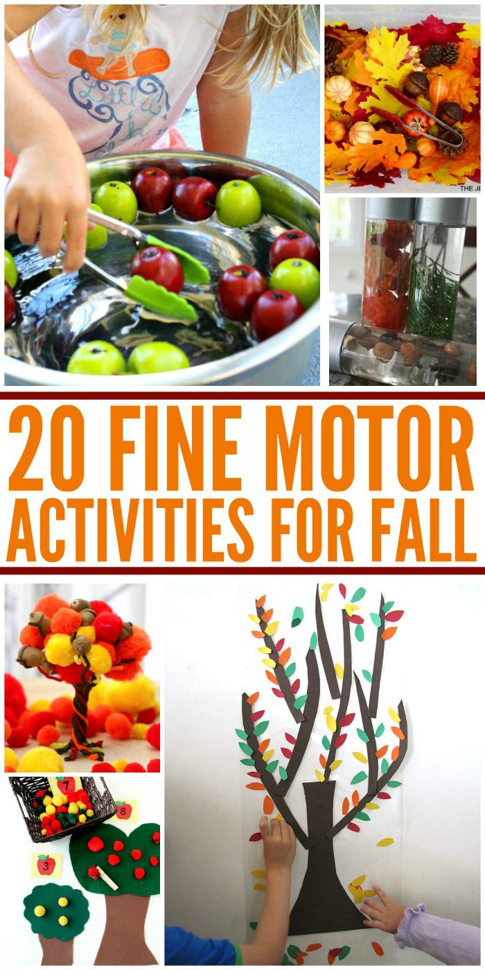 Fall Fine Motor Activities | Mommy Evolution