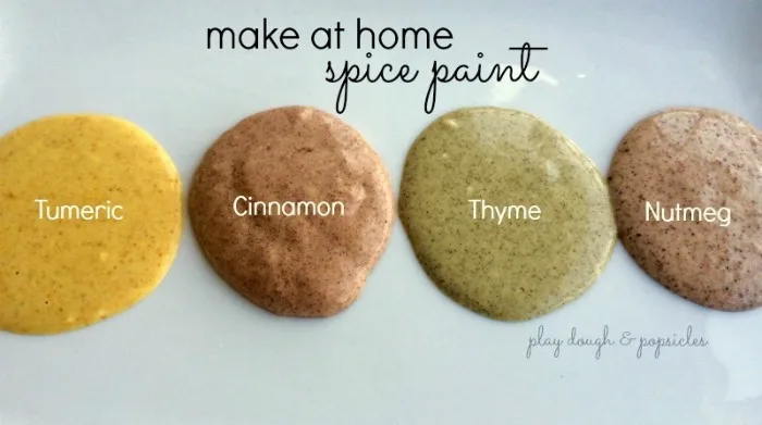 Sensory Painting! DIY Spice Paint You can Make at Home! Smells SOOOO good! | The Jenny Evolution