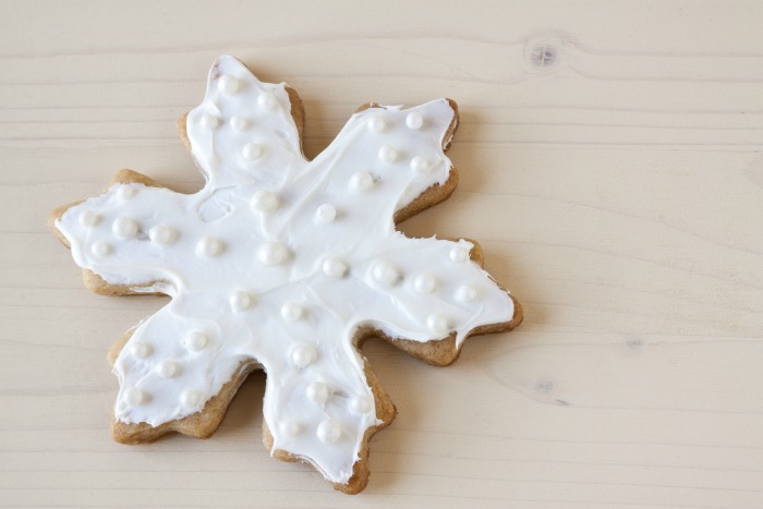 Snowflake Sugar cookies