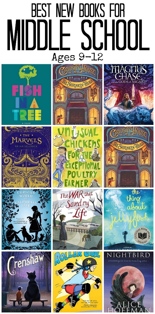 Best New Books for Middle School and Late Elementary of 2015 | Mommy Evolution