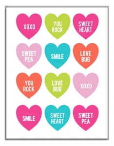 Free Printable Valentine Cards - Use 4 Different Ways!