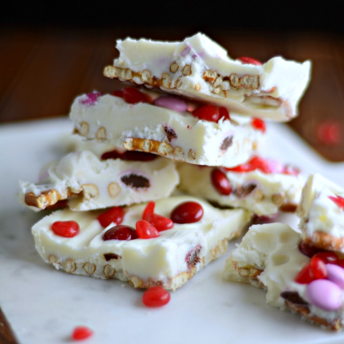 Valentine Bark with Red Hots