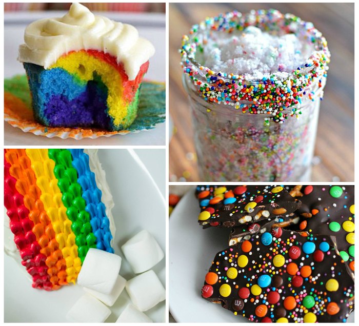 FB Rainbow Desserts