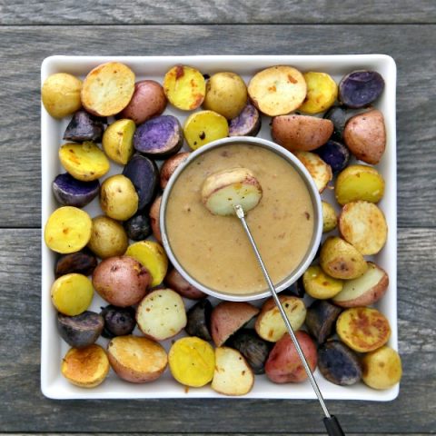 Irish Potato Fondue Recipe for St Patrick Day