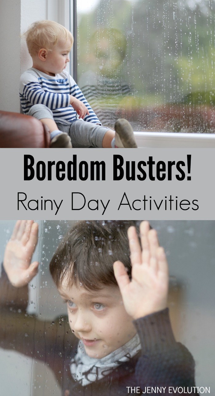 Boredom Busters! Indoor Rainy Day Activities for Kids