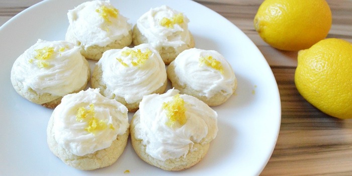 completed lemon cookies recipe