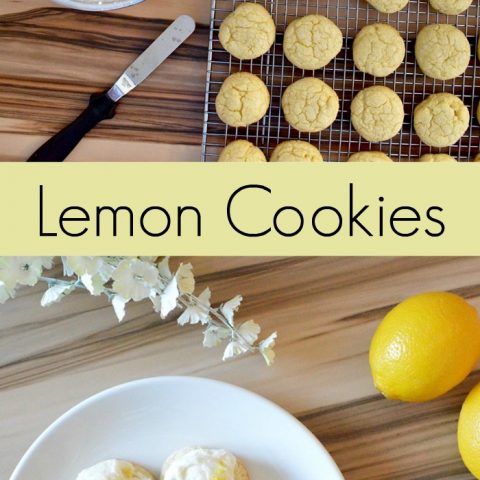 Lemon Cookies Recipe with Buttercream