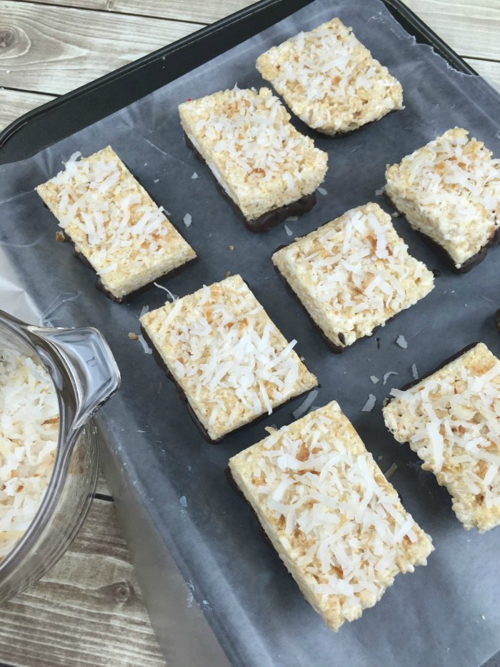 Rice Krispies with Coconut 