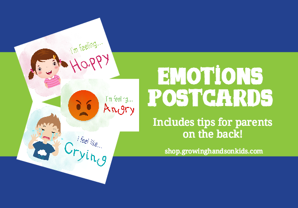 Teaching Emotions to Kids: Emotions Postcards