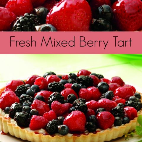 Fresh Mixed Berry Tart Recipe
