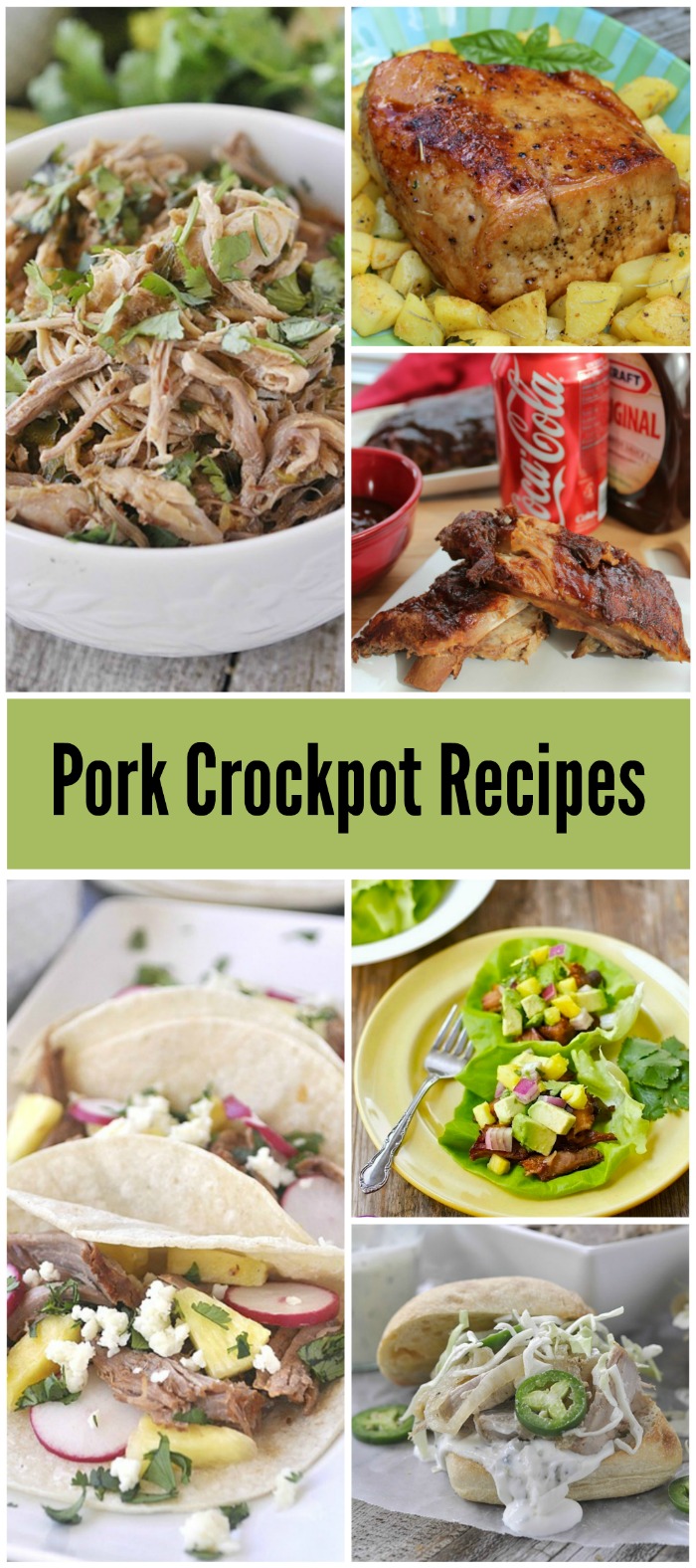 Pork Slow Cooker Recipes - Perfect for your crockpot!