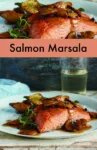 Salmon Marsala Recipe - A fun fish recipe twist on a classic dish!