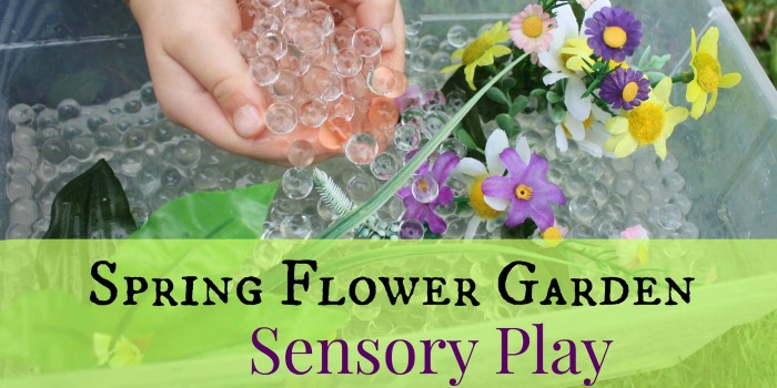 Spring Flower Garden Sensory Play Mommy Evolution
