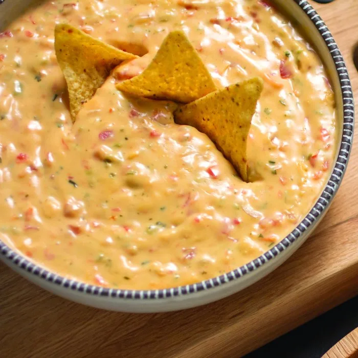 Image for Spicy Queso Hummus Dip